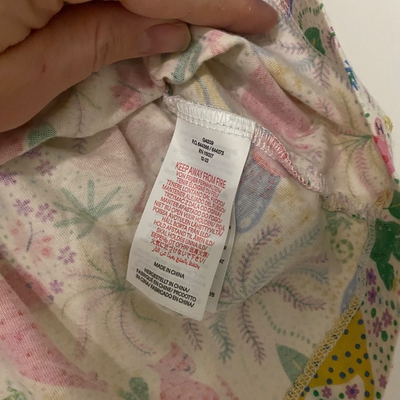 Mini Boden Colorful Wild Animals Short Sleeve Dress, Size 4-5 - Picture 2 of 5